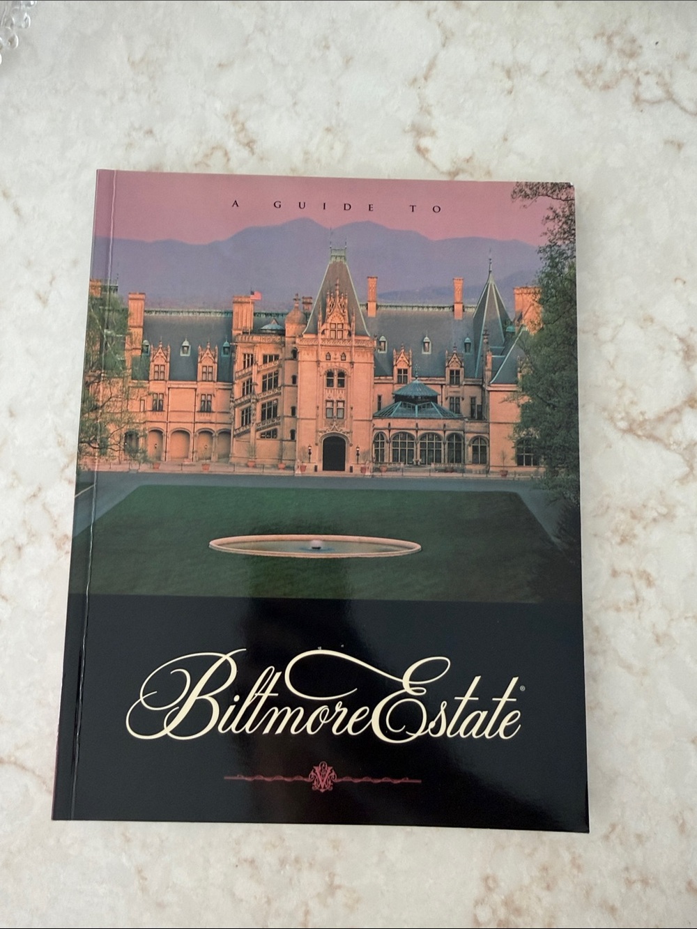 Biltmore Estate Guide Book - Black and Pink Cover
